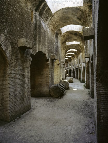 The substructure of the amphitheatre at Pozzuoli