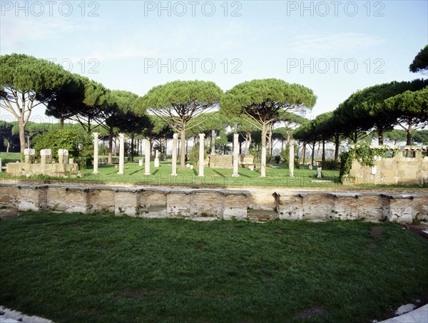 Reconstructed theatre at Ostia