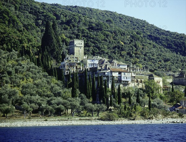 The monastery of Dochiariou, Mount Athos