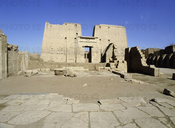 The Pylon of the Temple of Horus, Edfu