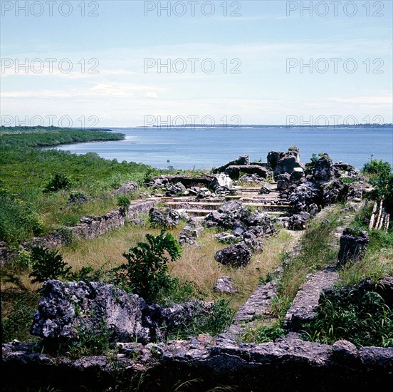 Kilwa, an East African trading town which dates from the 13th century