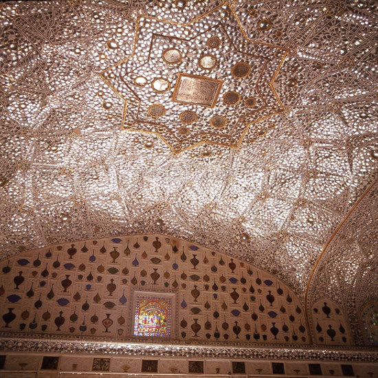 The palace fortress of Amber, the ancient capital of Jaipur state, Rajasthan