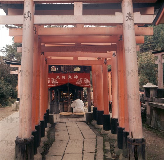 Shrine dedicated to the Fox Spirit