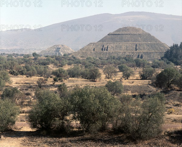 The Pyramid of the Sun and the Pyramids of the Moon, Teotihuacan