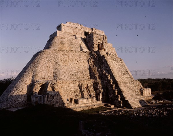 The Pyramid of the Magician at Uxmal