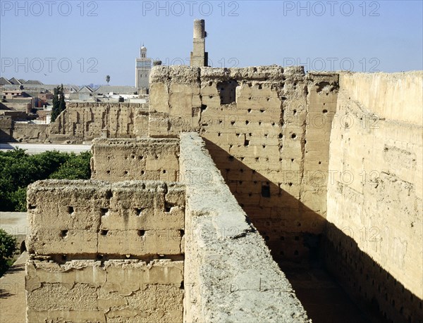 The ramparts of Marrakesh