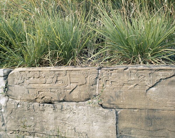 Relief carving, El Tajin