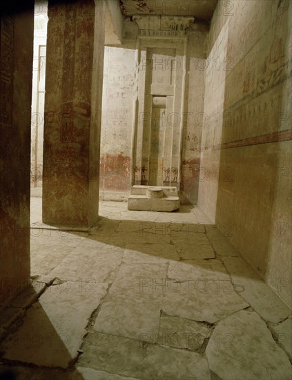 Interior of the Tomb of Ty