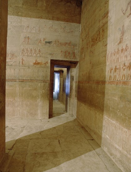 Interior of the Tomb of Ty