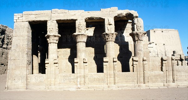 View of the Temple of Horus, Edfu