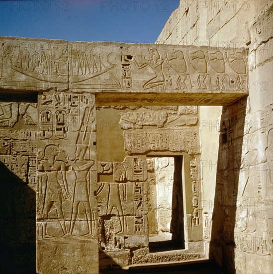 Relief at Medinet Habu