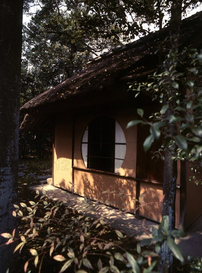 Tea house in the grounds of the Gosho Imperial Palace