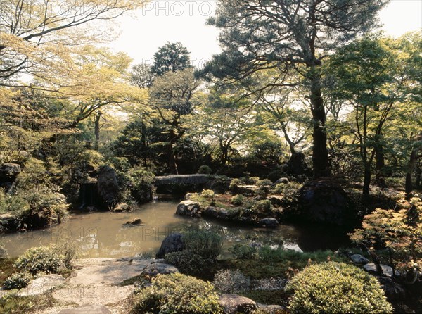 The garden of Katsura Imperial Villa