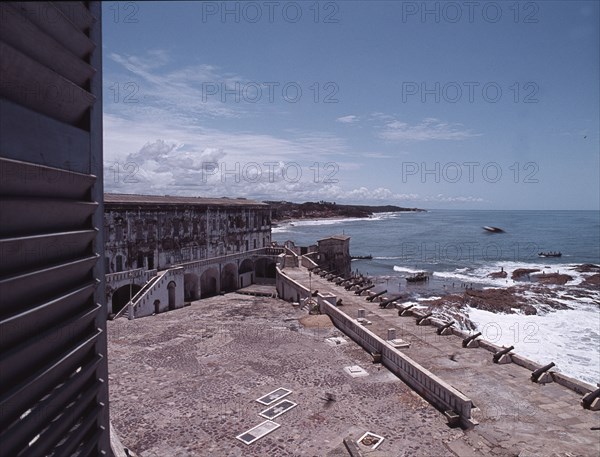 Cape Coast Castle, Britain's main fort on the Gold Coast