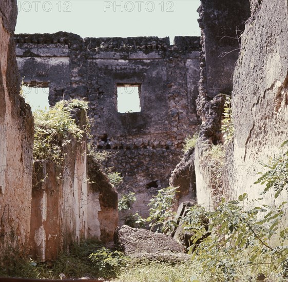 Kilwa, an East African trading town dating from the 13th century