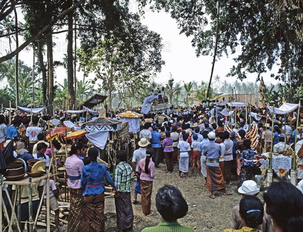 Cremations are elaborate ceremonies held days or months after death when the necessary expense can be met and an auspicious date chosen