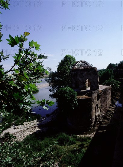 The waterwheels on the River Guadalquivir at Cordoba