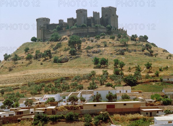 Almadovar del Rio, a castle in the vicinity of Cordoba