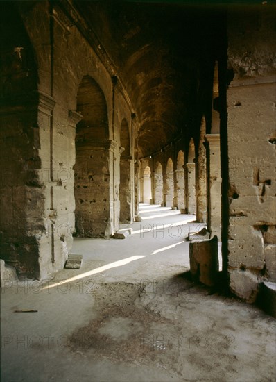 The substructure of the amphitheatre at Pozzuoli