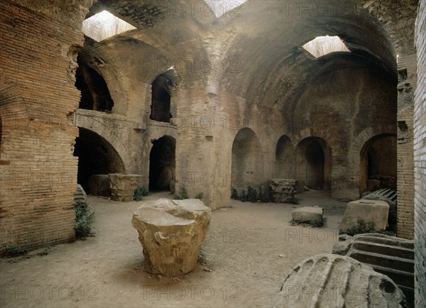 The substructure of the amphitheatre at Pozzuoli