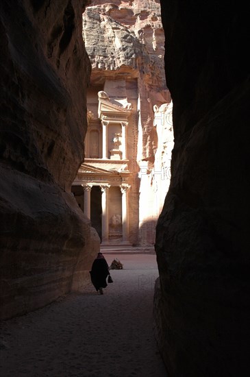 Petra (greek for rock) was the principal city of the Nabateans and flourished under the Seleucid rulers and later the Romans