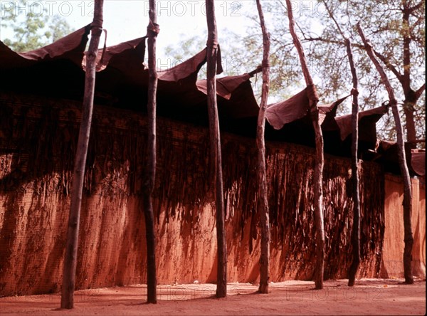 A tent in the Niger capital