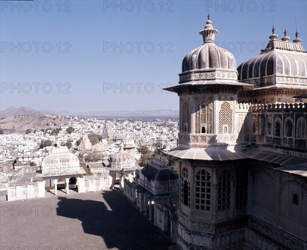 The lake city of Udaipur, Rajasthan