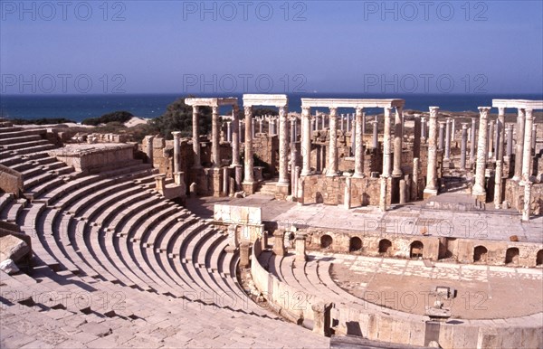 The theatre at Leptis Magna