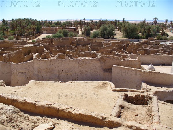 View of the old town of Ghat