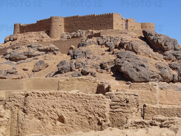 View of the fortress at Ghat