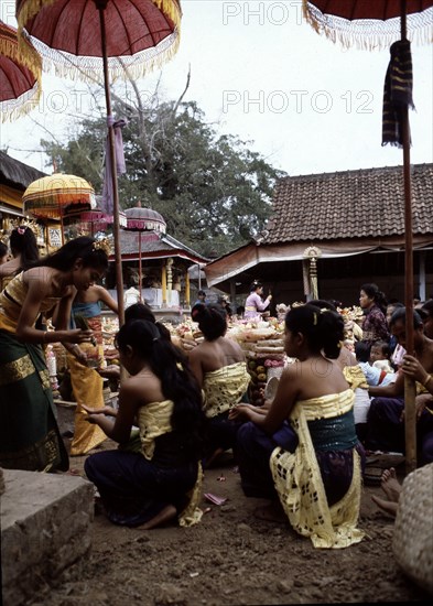 The Galungan festival