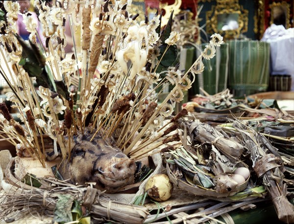 The Balinese version of Hinduism has an elaborate calender of festivals associated with each major temple