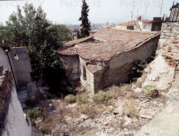 View of the chapel of Osios David, the katholikon of the monastery of Christe the Saviour