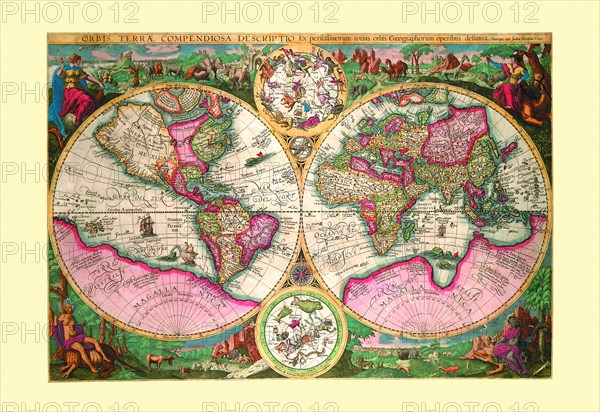 Orbis Terrarum Typus 1596