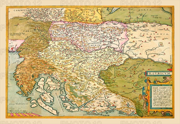 Map of Eastern Europe #4 1602