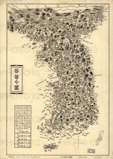 Map of Korea