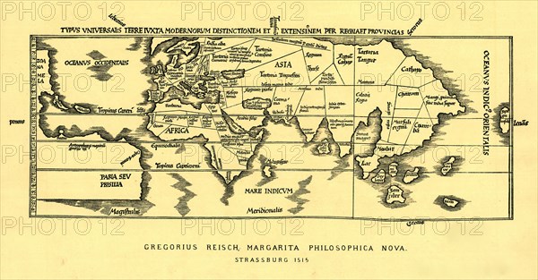 World Map 1525