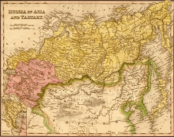 Russian Asia & Tartary - 1844 1844