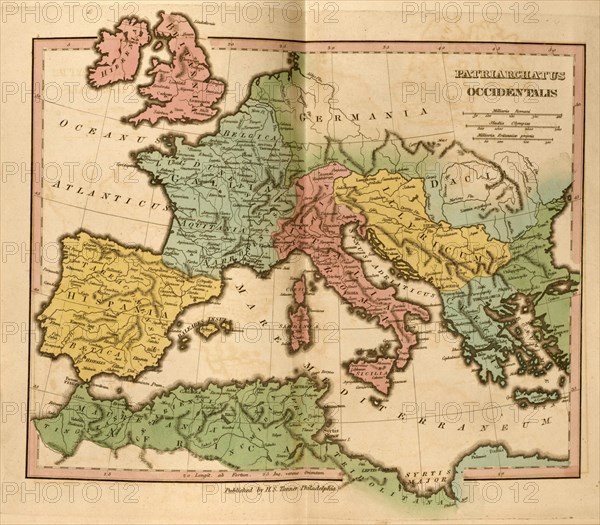 Lands of the Patriarchs in the Western Europe - 330 CE 330 CE