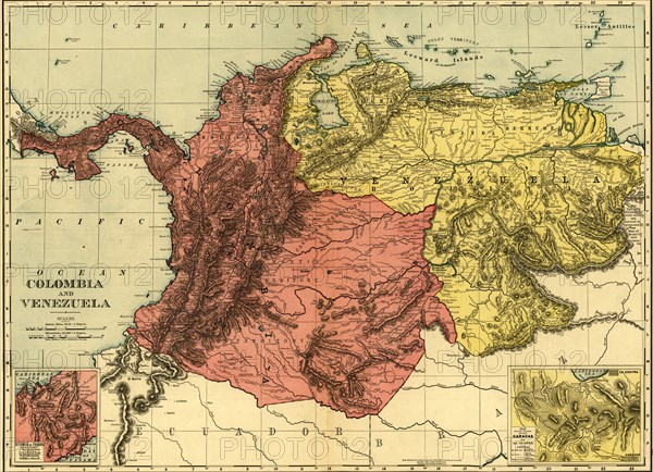 Colombia & Venezuela - 1898 1898