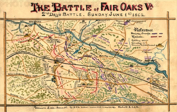 Battle of Fair Oaks 1862