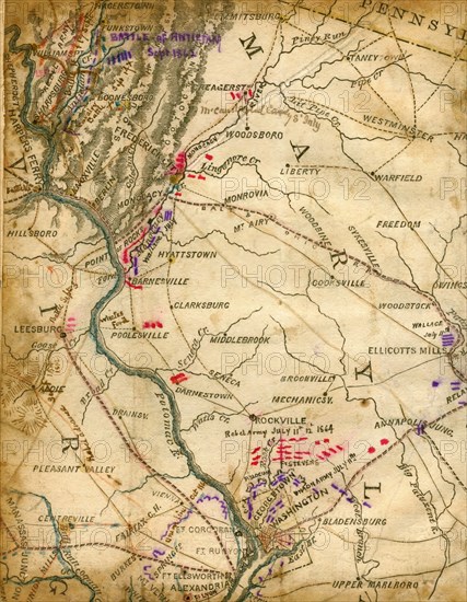 Battle of Antietam 1864