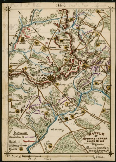 Battle of Spotsylvania Courthouse 1864