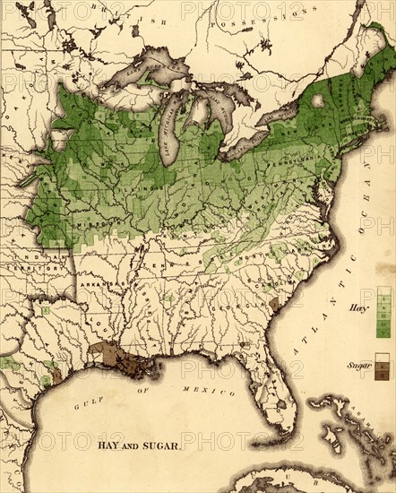 Hay & Sugar Production 1870 1870