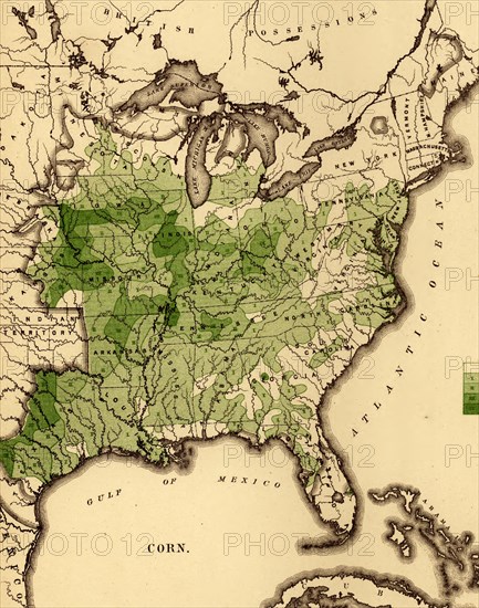 Corn Production - 1870 1870