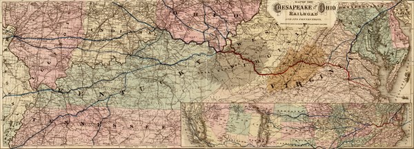 Chesapeake and Ohio Railroad - 1873 1873