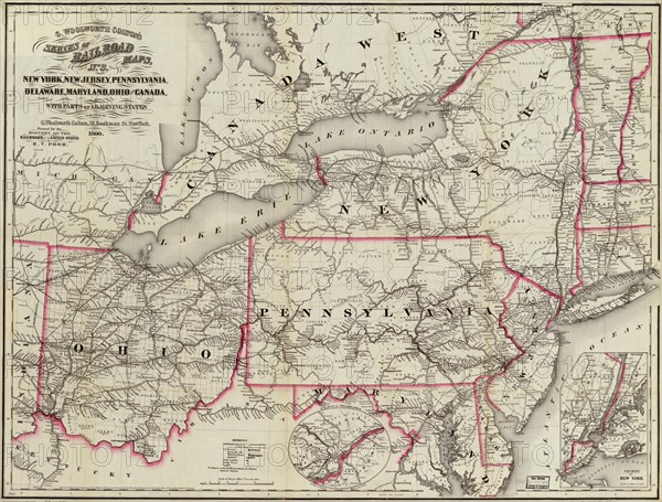 New York, New Jersey, Pennsylvania, Delaware, Maryland, Ohio and Canada 1860 1860