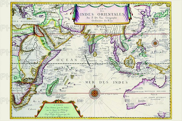 Indies Orientales; Southeast Asia 1680