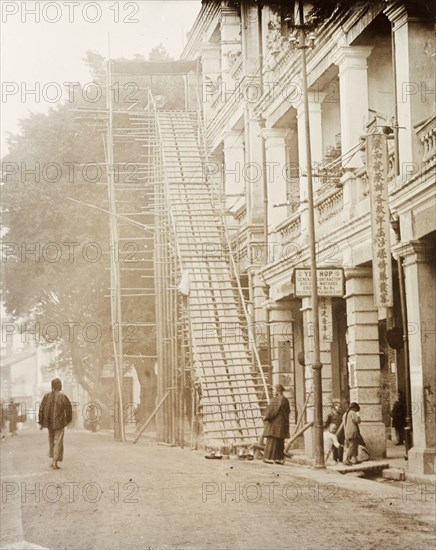 Staircase for a coffin