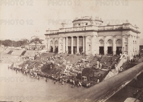 Bathing ghat on the Hooghly River